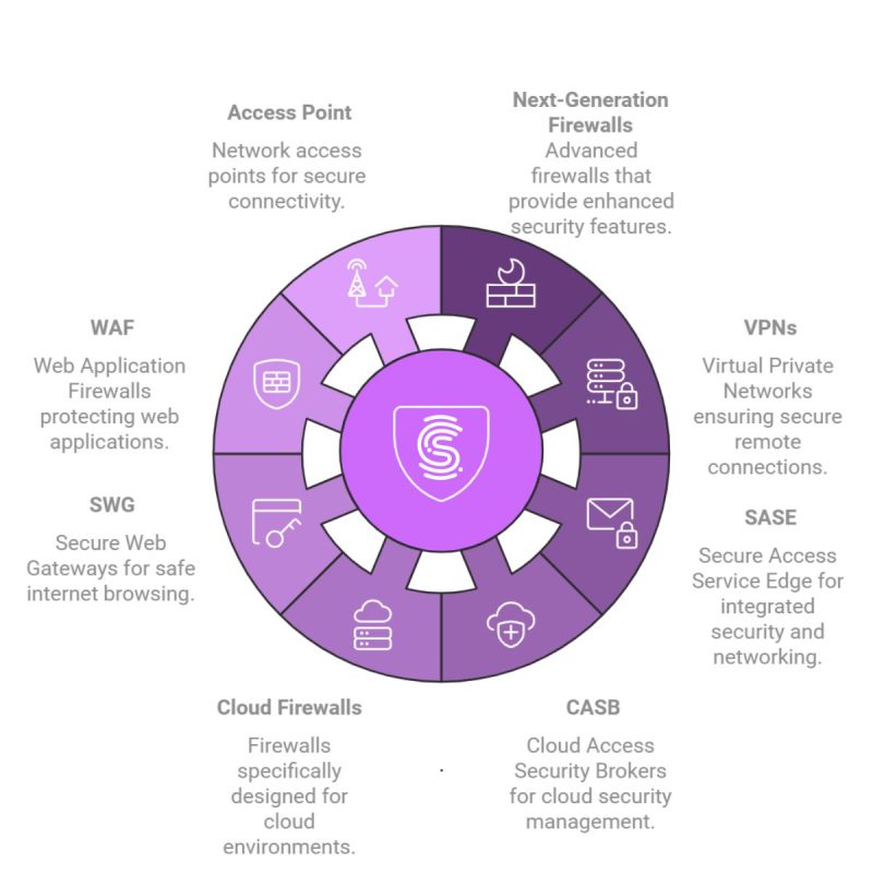 IT Network Security Diagram